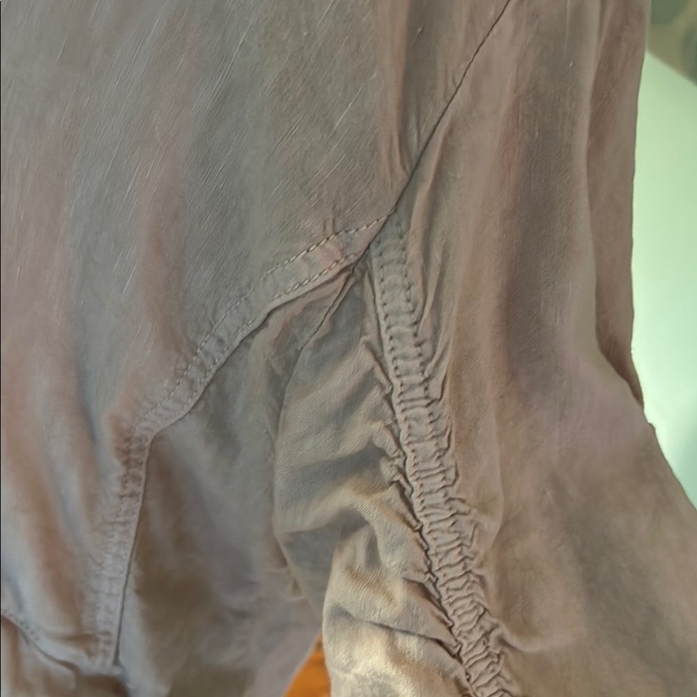 Free People Cream Bomber Jacket - Picture 3 of 14